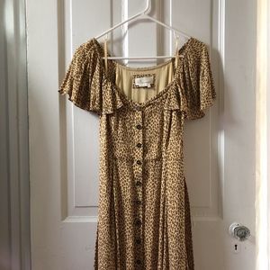 Anthropologie • Bolano Dress Leopard